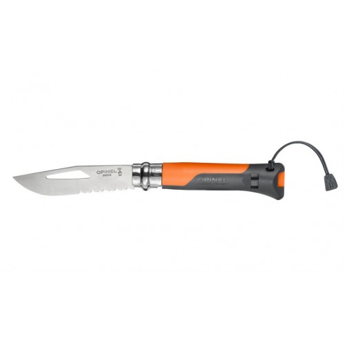 Opinel Outdoor No. 08 pocket knife, ORANGE